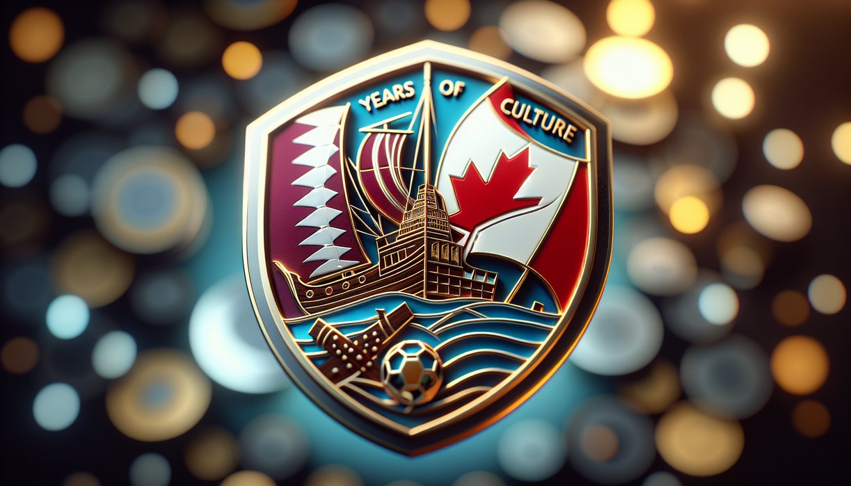 alt_text: Logo featuring Qatar and Canada for the FIFA World Cup's "Years of Culture" initiative.