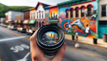 alt_text: Hazleton's art scene buzzes with colorful murals, local artists, and community events.