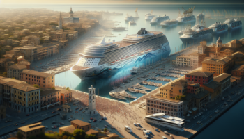 alt_text: Viking Star docked in Ancona, 2026, signaling a new cruise season opening.