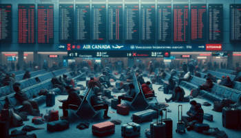 alt_text: "Chaos at Vancouver Airport amid travel turmoil in Canada's latest news update."