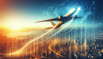 alt_text: "A headline reads 'dcc and Jet Fuel: Will Summer Fares Soar?' on a vibrant background."