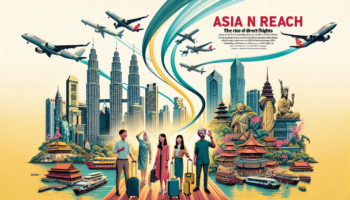 alt_text: Airplanes flying over a map connecting Singapore and Hong Kong, symbolizing renewed travel routes.