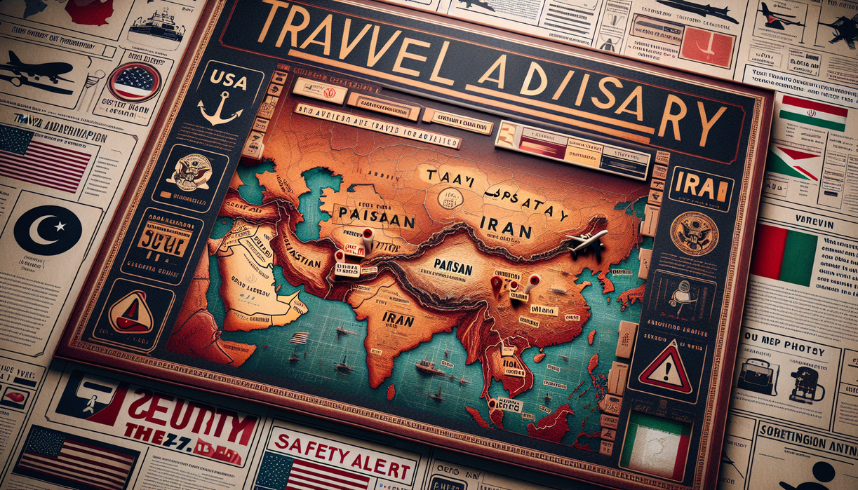 alt_text: A traveler looks out over a mountainous landscape in Pakistan amidst rising regional tensions.