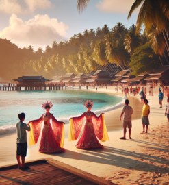 A Coastal Content Context Bridge Across 4,000km