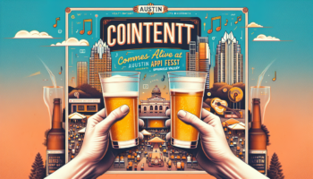 alt_text: Vibrant Austin AAPI Fest with diverse cultural displays and lively performances.