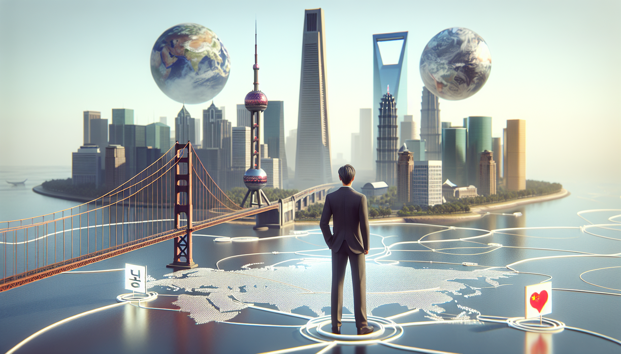 alt_text: A bustling Chinatown street in San Francisco, decorated with Asian lanterns and bustling shops.